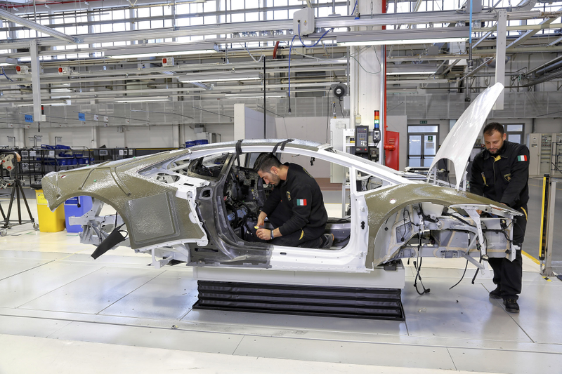 Illustration for article titled How Lamborghini Builds The Huracan